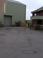Black Clawson works, East Dock Road, Newport, April 2006